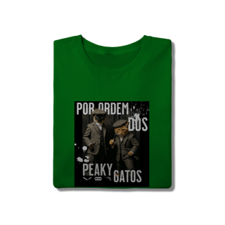 Nome do produto Camiseta Clássica - Ordem dos Peaky Gatos