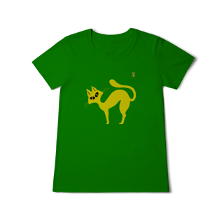 Nome do produto Baby Look - Gato Curioso