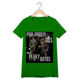 Nome do produto Baby Look - Ordem dos Peaky Gatos