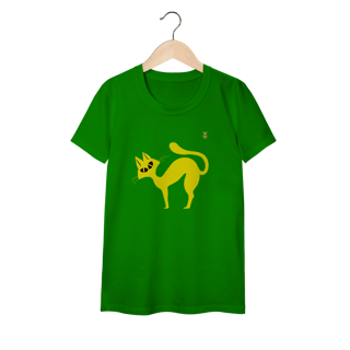 Nome do produto Baby Look - Gato Curioso