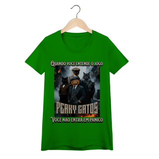 Nome do produto Baby Look - Peaky Gatos