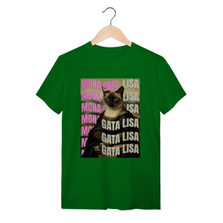 Nome do produto Camiseta Clássica - Gata Lisa