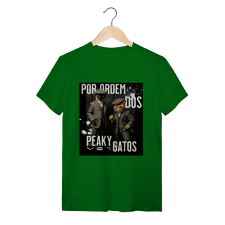 Nome do produto Camiseta Clássica - Ordem dos Peaky Gatos