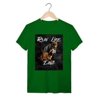 Nome do produto Camiseta Clássica - Run Like DNA
