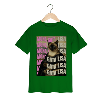 Nome do produto Camiseta Infantil - Gata Lisa