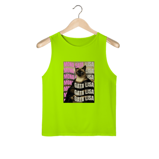 Nome do produto Regata Masculina - Gata Lisa