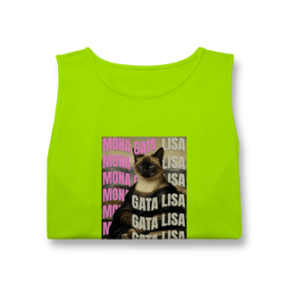 Nome do produto Regata Masculina - Gata Lisa