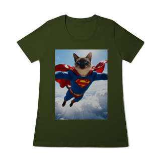 Nome do produto Baby Look - Super Cat