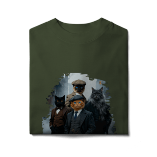 Nome do produto Camiseta Oversizad Peaky Cats