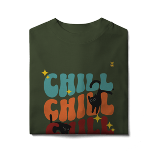 Nome do produto Camiseta Oversized Chill Cats