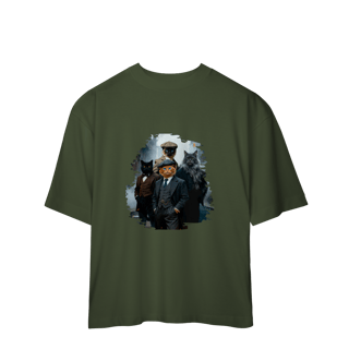 Nome do produto Camiseta Oversizad Peaky Cats