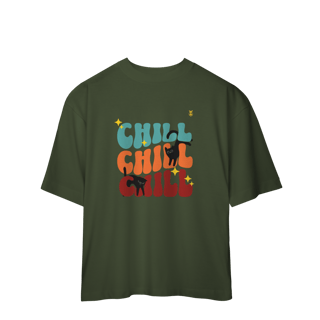 Nome do produto Camiseta Oversized Chill Cats