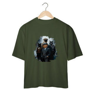 Nome do produto Camiseta Oversizad Peaky Cats
