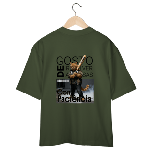 Nome do produto Camiseta Oversized - Amarelinho Paciente 