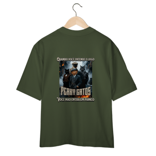 Nome do produto Camiseta Oversized -Peaky Gatos
