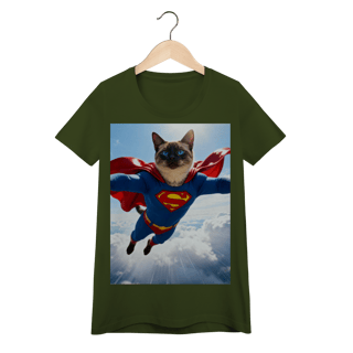 Nome do produto Baby Look - Super Cat