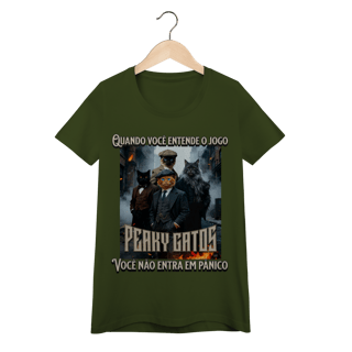 Nome do produto Baby Look - Peaky Gatos