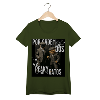 Nome do produto Baby Look - Ordem dos Peaky Gatos