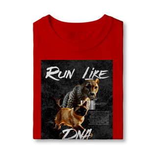 Nome do produto Camiseta Infantil - Run Like DNA