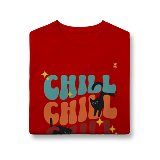 Nome do produto Camiseta Infantil Chill Cats 