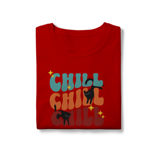 Nome do produto Baby Look - Chill Cats