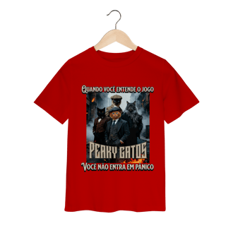 Nome do produto Camiseta Infantil - Peaky Gatos