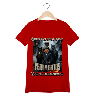 Nome do produto Baby Look - Peaky Gatos