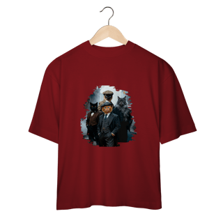 Nome do produto Camiseta Oversizad Peaky Cats