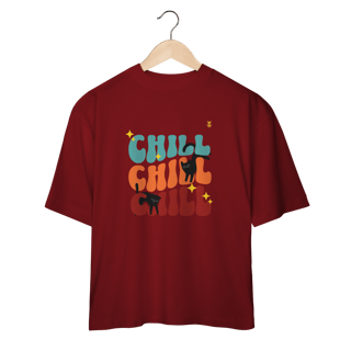 Nome do produto Camiseta Oversized Chill Cats