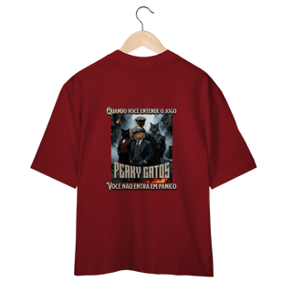 Nome do produto Camiseta Oversized -Peaky Gatos