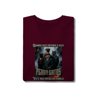 Nome do produto Camiseta Clássica - Peaky Gatos
