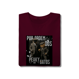 Nome do produto Camiseta Clássica - Ordem dos Peaky Gatos