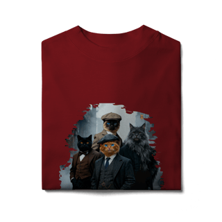 Nome do produto Camiseta Oversizad Peaky Cats