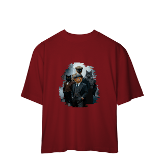 Nome do produto Camiseta Oversizad Peaky Cats
