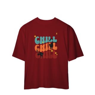Nome do produto Camiseta Oversized Chill Cats