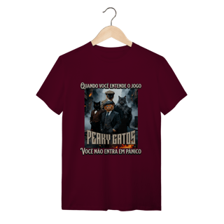 Nome do produto Camiseta Clássica - Peaky Gatos