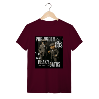 Nome do produto Camiseta Clássica - Ordem dos Peaky Gatos