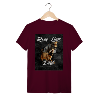 Nome do produto Camiseta Clássica - Run Like DNA