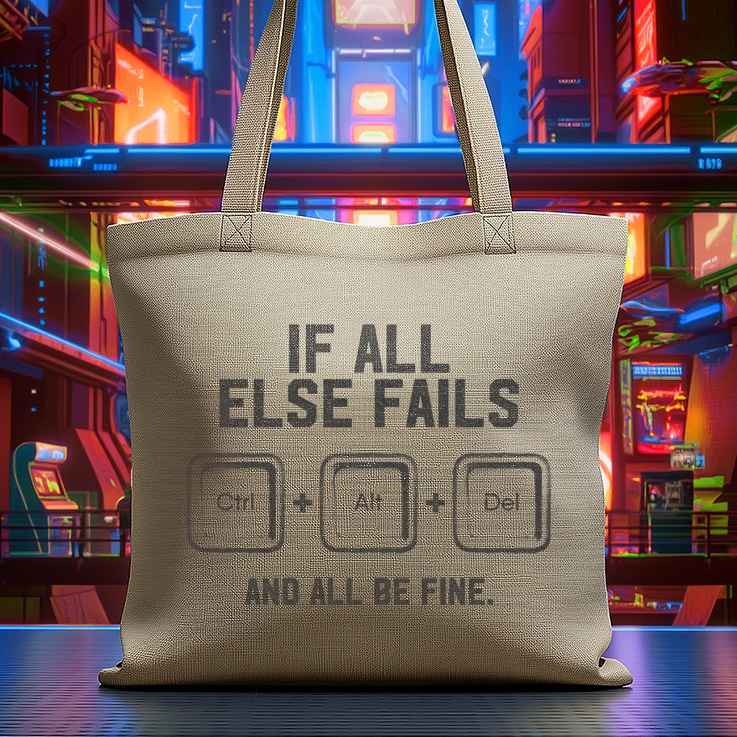 Nome do produto: Ecobag - If All Else Fails