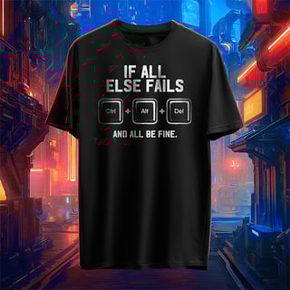Nome do produto Camiseta - If All Else Fails