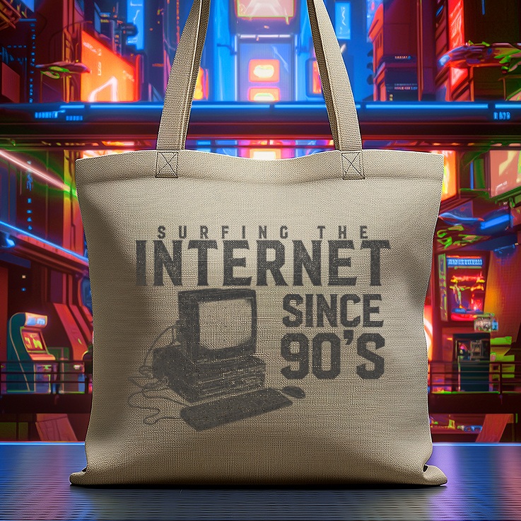 Nome do produto: Ecobag - Surfing the Internet