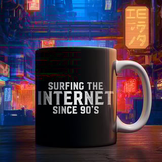 Nome do produto Caneca - Surfing the Internet