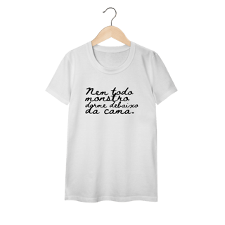 Nome do produtoNem todo monstro dorme debaixo da cama - Baby Long Classic 