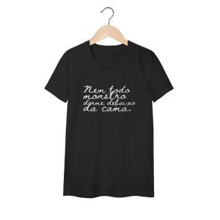 Nome do produtoNem todo monstro dorme debaixo da cama - Baby Long Classic 