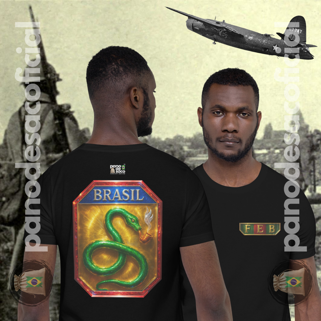 Nome do produto: Camiseta A COBRA VAI FUMAR Unissex