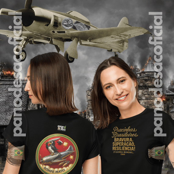 Camiseta ROMPE MATO Baby Long (versão PT-BR)