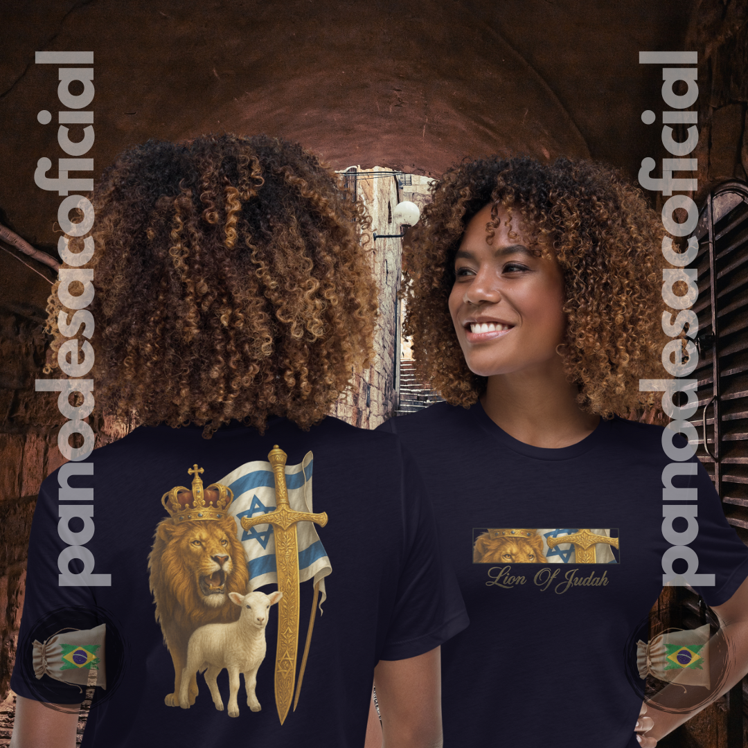 Nome do produto: Camiseta LION OF JUDAH Baby Long