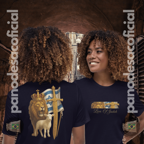 Camiseta LION OF JUDAH Baby Long