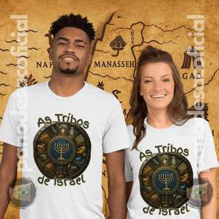 Nome do produto Camiseta AS TRIBOS DE ISRAEL (PT-BR)