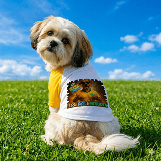 Camisa Pet ESSE DOG É PATRIOTA